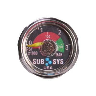Spare Air Accessory - Optional Dial Gauge